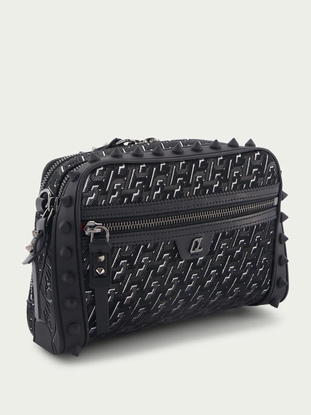Loubitown leather messenger bag