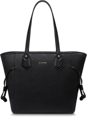LOVEVOOK Leather Tote Bag for Women, Lightweight Large Handbag, Waterproof Tote Purse, Ideal for Work, College and Gift