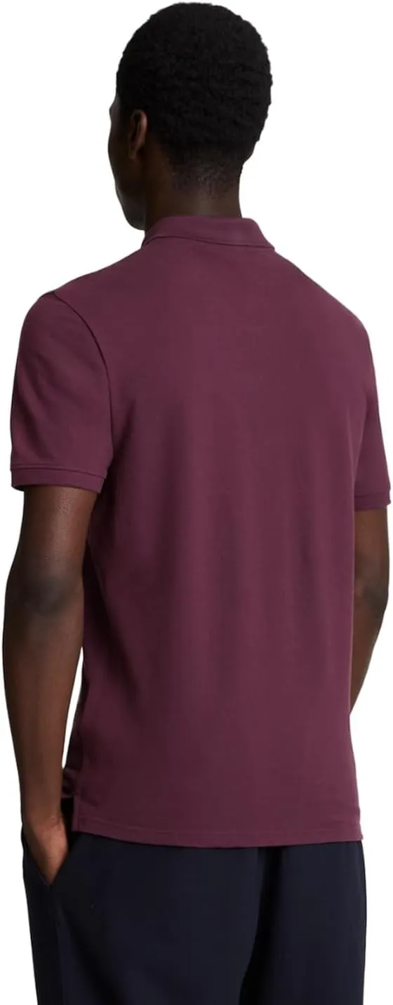 Lyle & Scott Slim Stretch Stone Blue Polo Shirt
