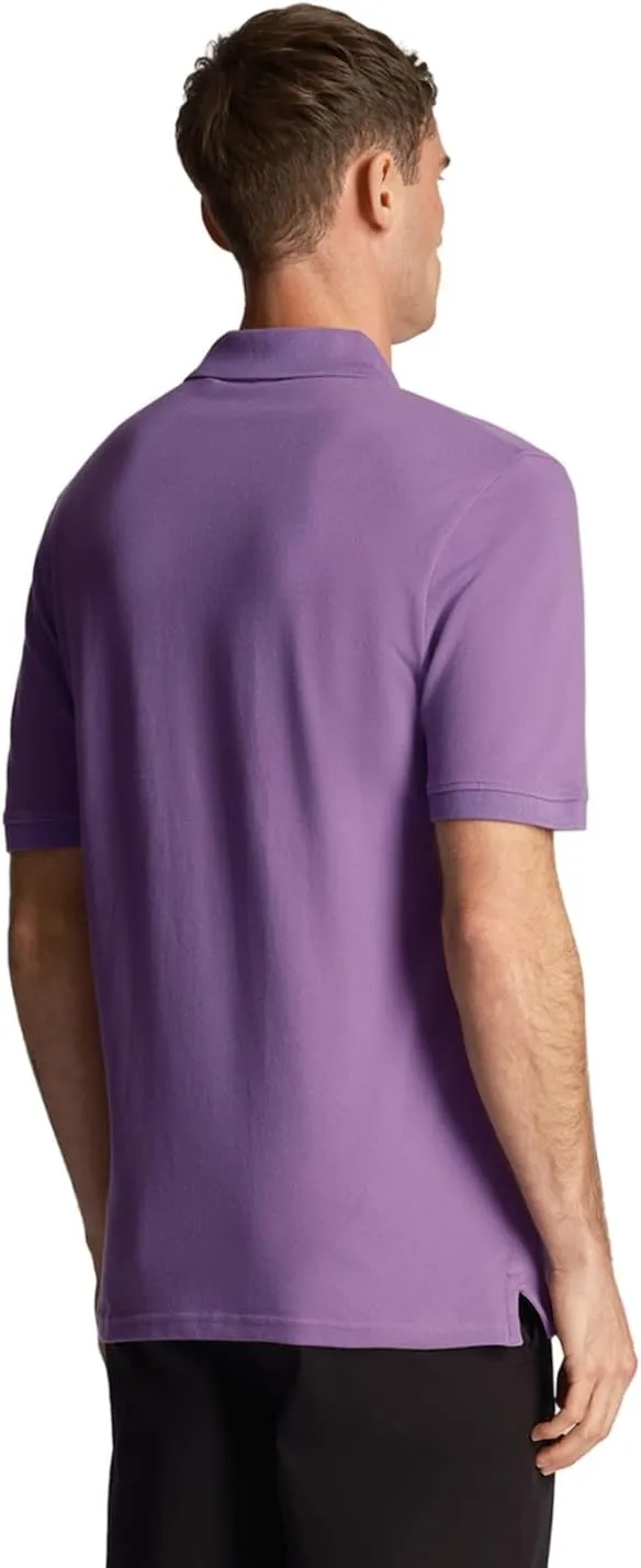 Lyle & Scott Slim Stretch Stone Blue Polo Shirt