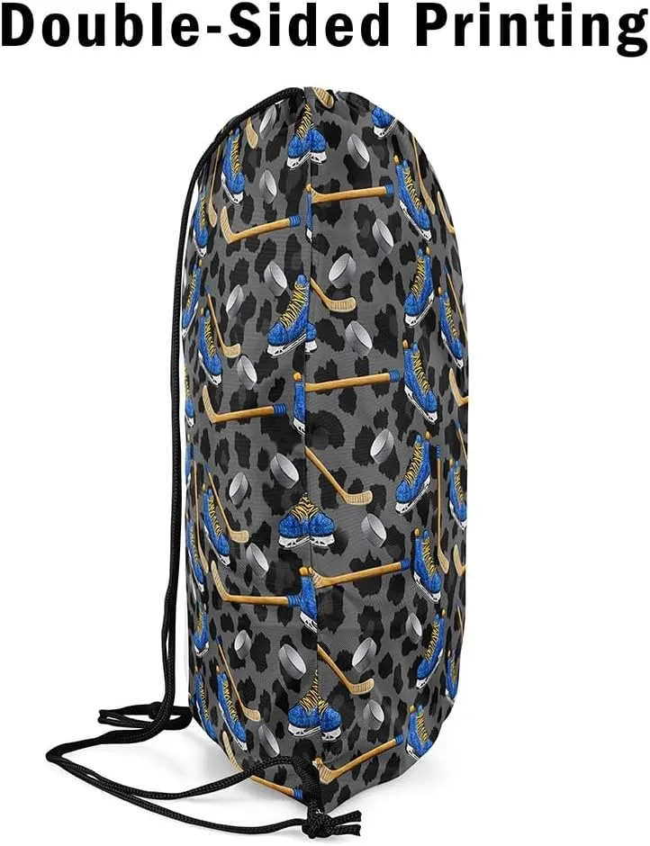 Manfei Ice Hockey Sports Drawstring Backpack