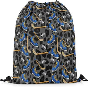 Manfei Ice Hockey Sports Drawstring Backpack