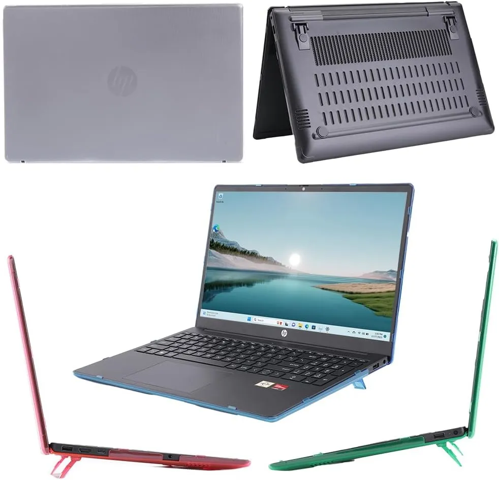 mCover Case Compatible ONLY for 2023-2024 15.6-inch HP Laptop 15-FCxxxx / 15-FDxxxx Series Windows Notebook PC (NOT Fitting Any Other HP Laptop Models) - Aqua