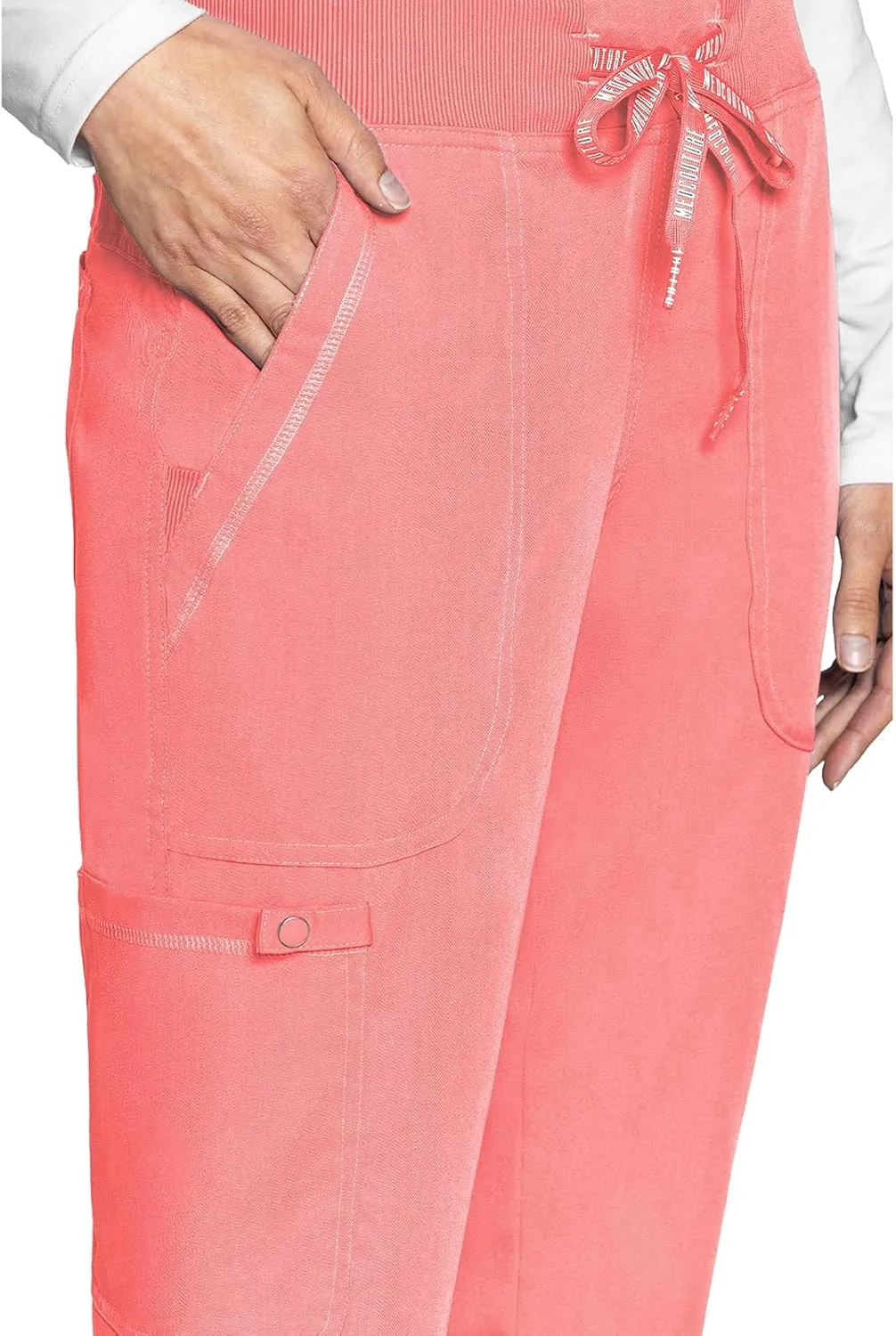 Med Couture Scrub Pants for Women Jogger Pant with 5 Pockets, Lightweight, Ultra Soft, 2-Way Stretch Fabric - MC7710