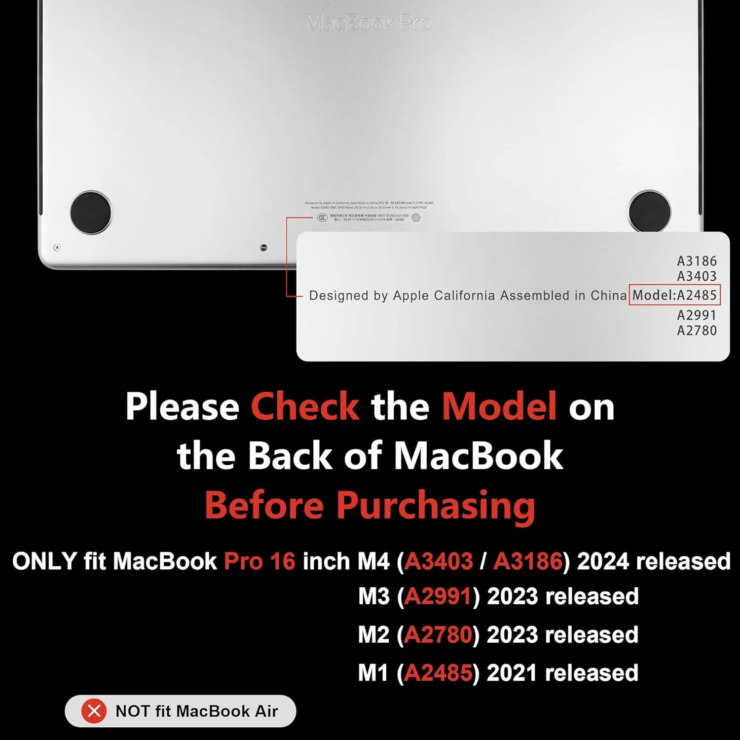MEEgoodo Case for M4 MacBook Pro 16 inch Case 2024 2023 2021 (A3403/A3186/A2991/A2780/A2485) M3 M2 M1 Pro/Max Chip, Laptop Hard Shell Cases with Keyboard Cover & Trackpad Film, Planets & Galaxies