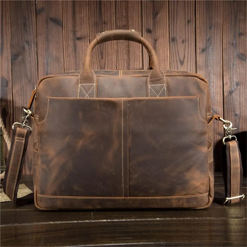 Men's Handbag Large Capacity Business Briefcase Computer Bag Shoulder Diagonal Bag