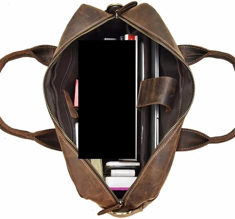 Men's Handbag Large Capacity Business Briefcase Computer Bag Shoulder Diagonal Bag