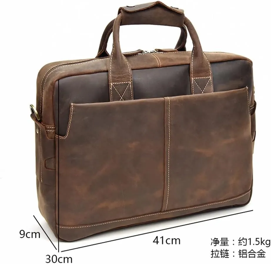 Men's Handbag Large Capacity Business Briefcase Computer Bag Shoulder Diagonal Bag