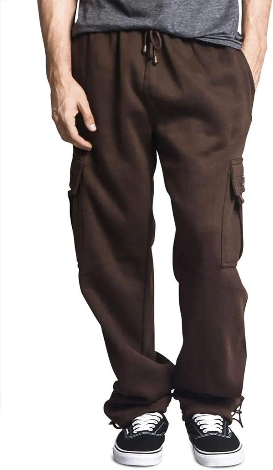 Men's Heavyweight Fleece Cargo Sweatpants