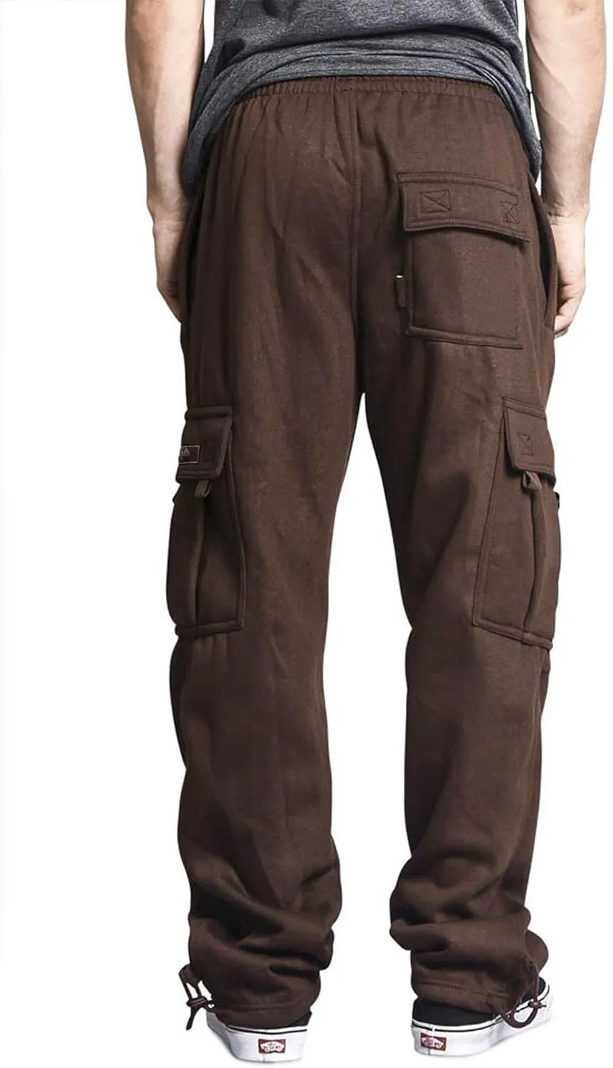 Men's Heavyweight Fleece Cargo Sweatpants