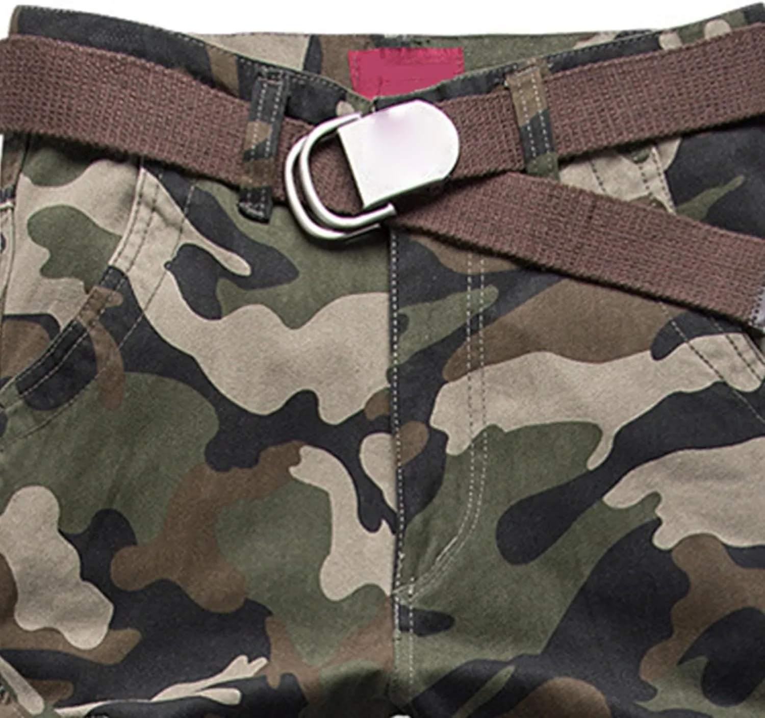 Mens Hiking Pants Cargo Trousers Hiking Pants 8 Pocket Plain Comfort Breathable Outdoor Daily Going Out Baggy Pants