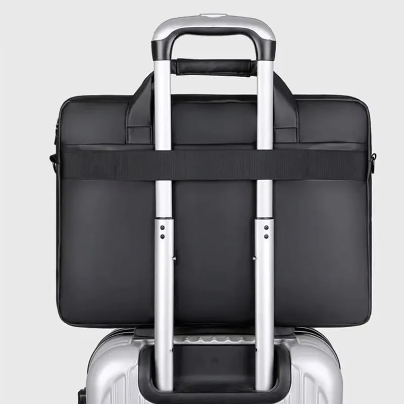 Men's Laptop Bag Business Briefcase Single Shoulder Crossbody Bag Office Workplace