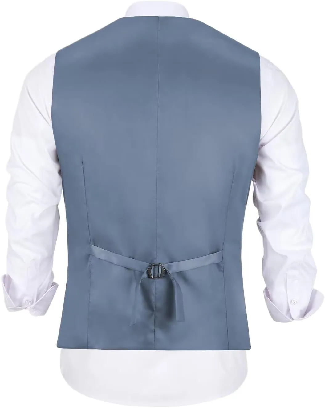 Men's Suit Slim Fit 2 Pieces Suits Set Grooms Tuxedos Business Wedding Prom Party Suit Vest and Pants