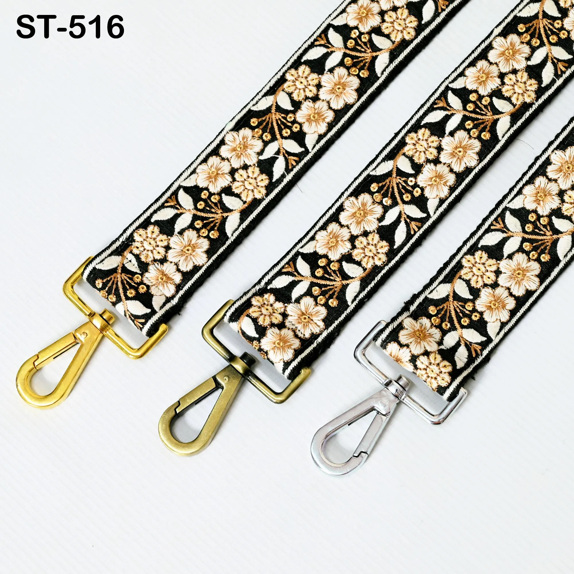 Messenger Bag Crossbody Straps Replacement Shoulder Tote Bags Strap for Purses Embroidered Boho Guitar Strap Handbag Strap Gift for Mother