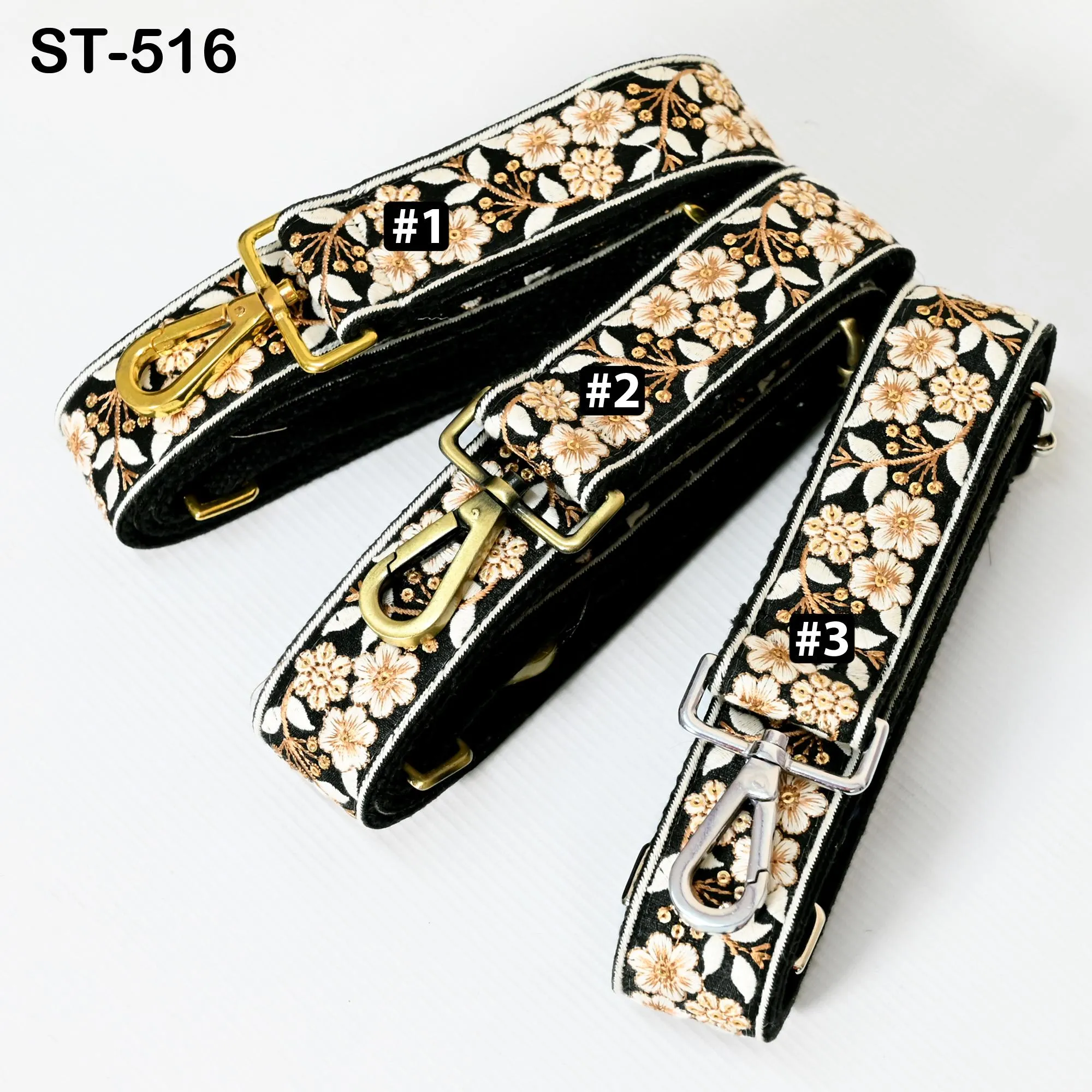 Messenger Bag Crossbody Straps Replacement Shoulder Tote Bags Strap for Purses Embroidered Boho Guitar Strap Handbag Strap Gift for Mother