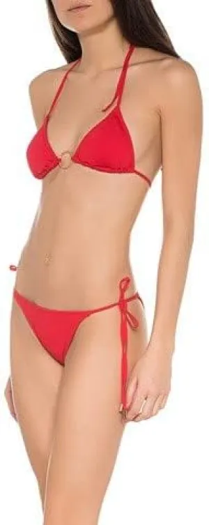 Miami Bikini Bottom in Red