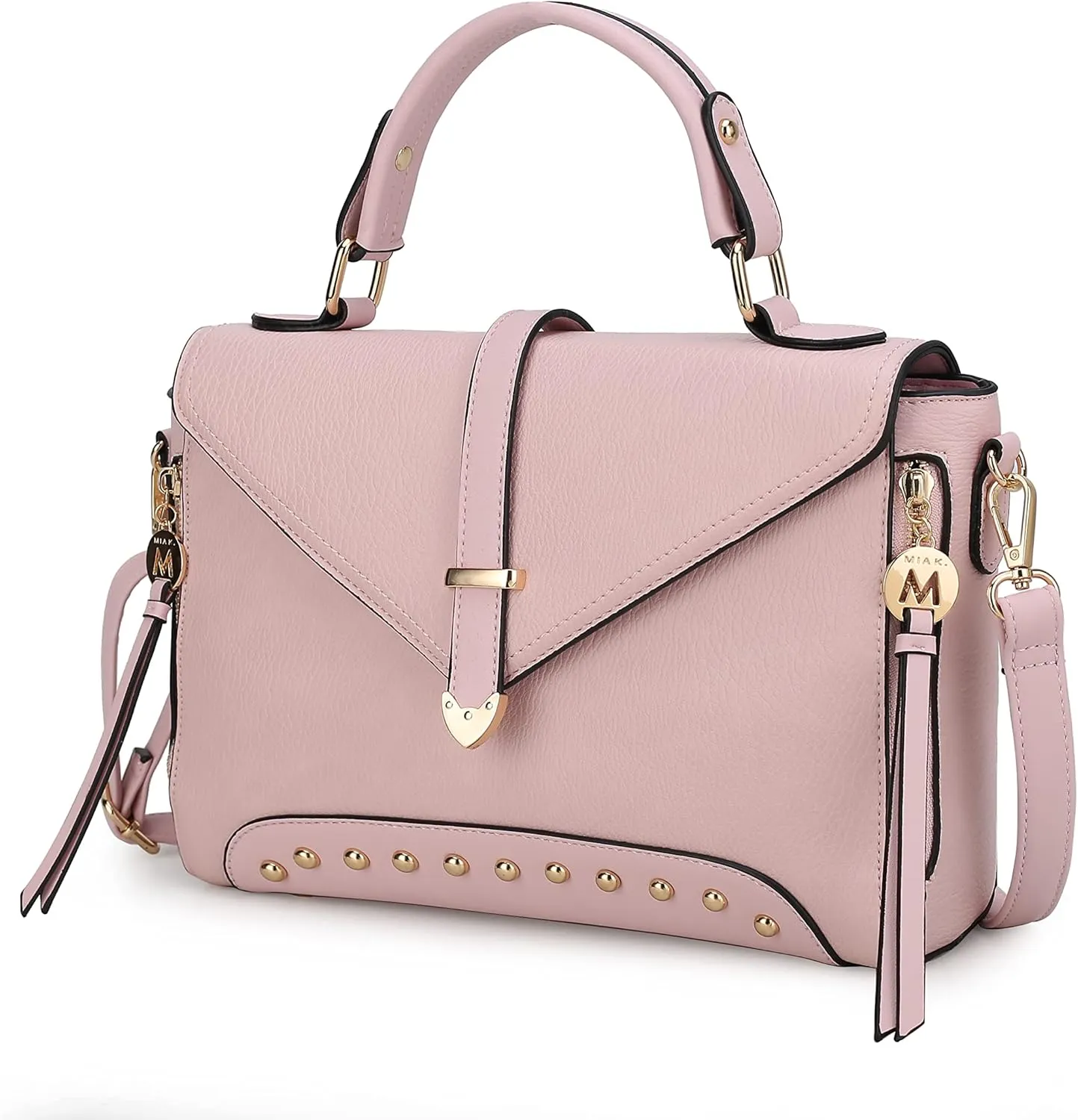 MKF Collection Crossbody Bag for Women, Vegan Leather Designer Shoulder Bag Purse Handbag By Mia K