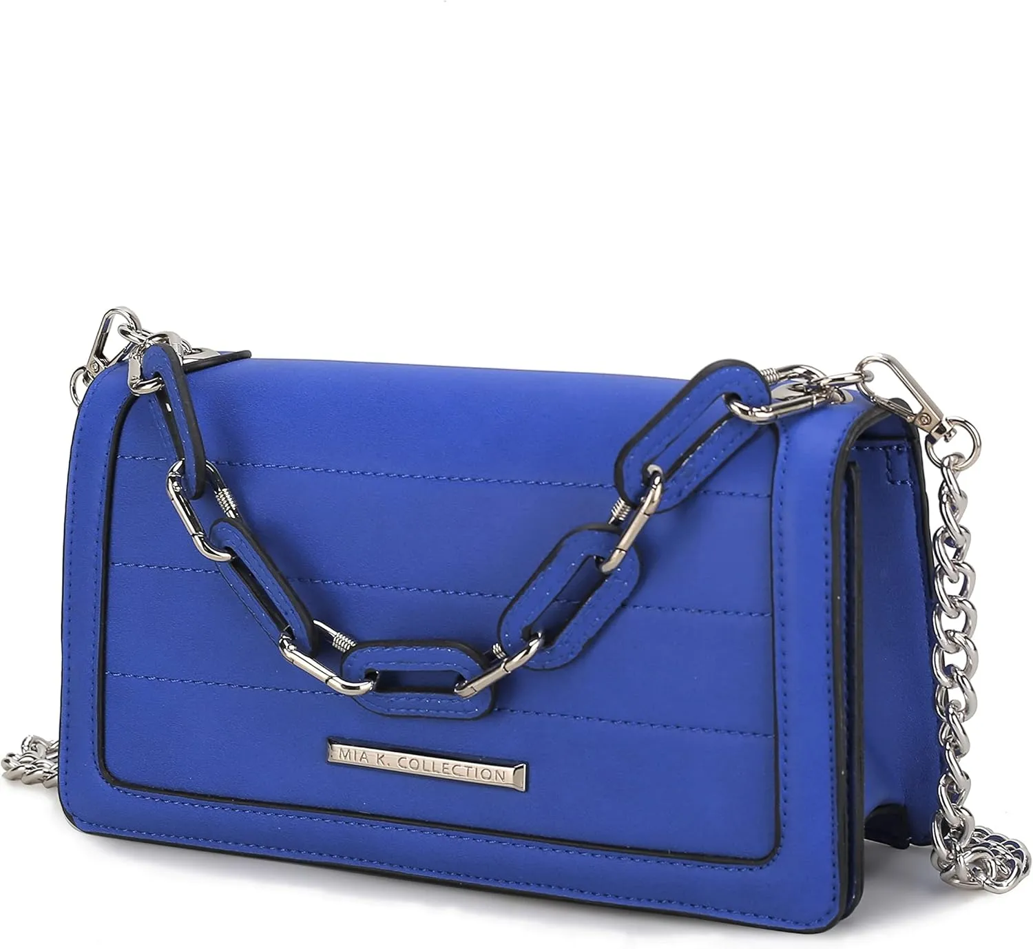 MKF Crossbody Bags for Women – PU Leather Pocketbook Handbag – Medium Side Messenger Purse, Shoulder Strap