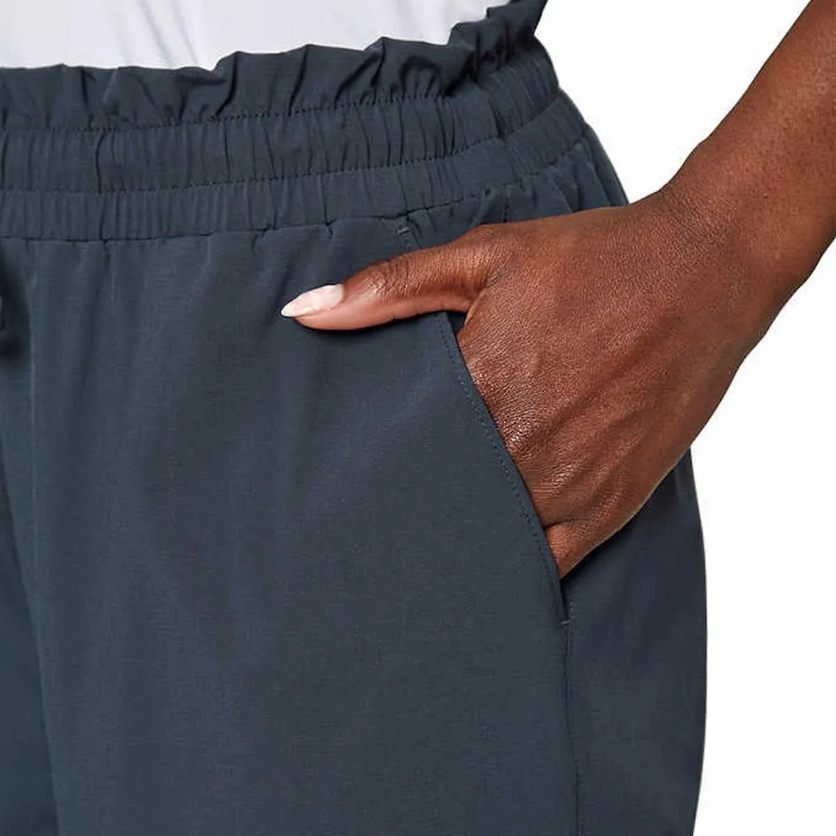 Mondetta Women's Moisture Wicking Woven Short with Pockets