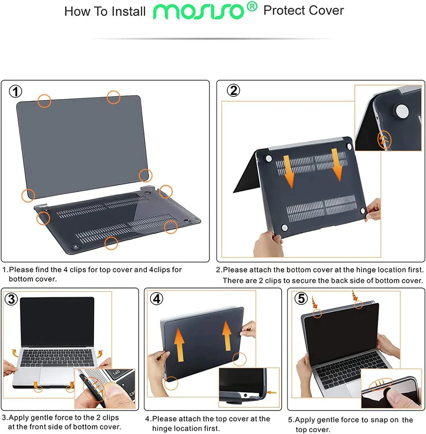 MOSISO Compatible with MacBook Air 13 inch Case 2022, 2021-2018 Release A2337 M1 A2179 A1932, Plastic Hard Shell&Keyboard Cover&Screen Film&Storage Bag for MacBook Air 13.3 inch Case, Haze Blue