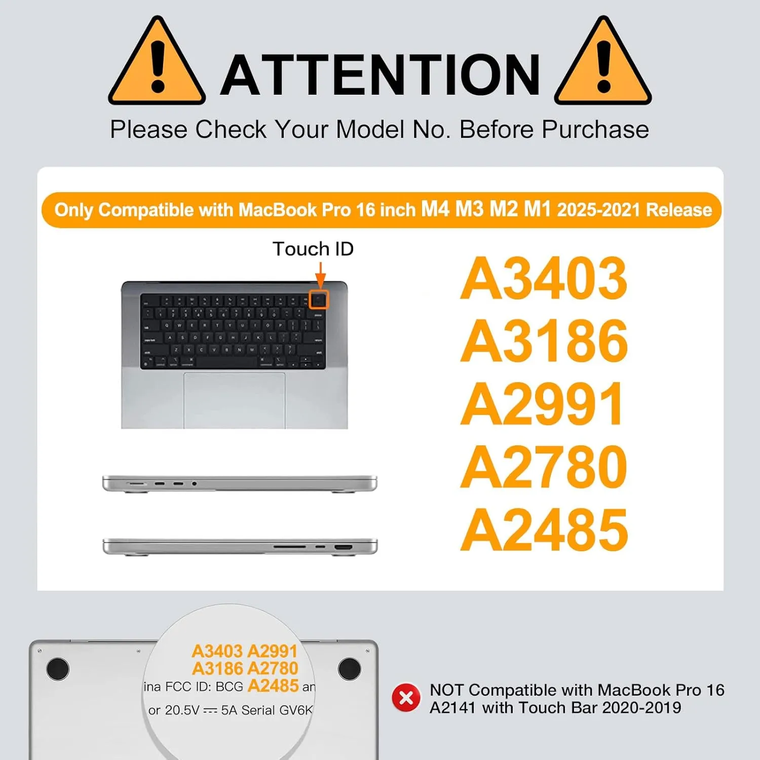 MOSISO Compatible with MacBook Pro 16 inch Case 2025 2024 2023 2022 2021 M4 M3 M2 M1 A3403 A3186 A2991 A2780 A2485 Pro Max, Plastic Hard Shell&Keyboard Cover&Screen Film&Storage Bag, Matte Clear