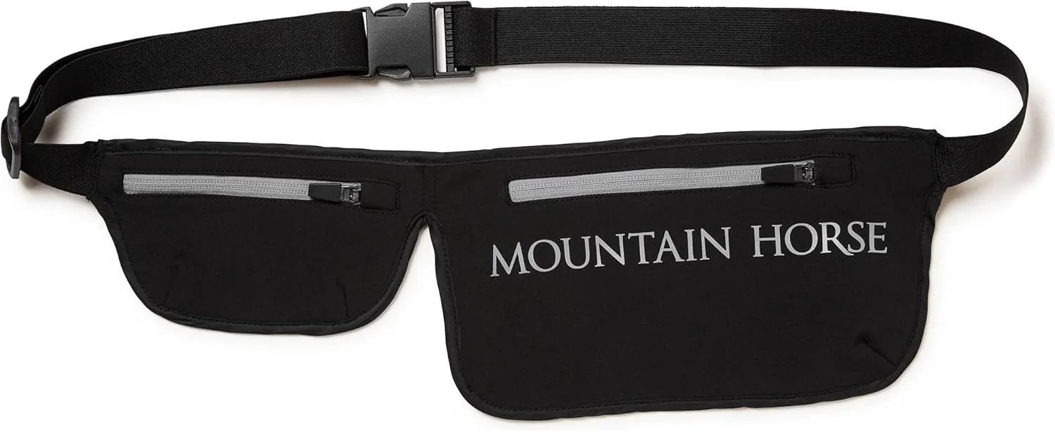 Mountain Horse Double Waist Bag, Black