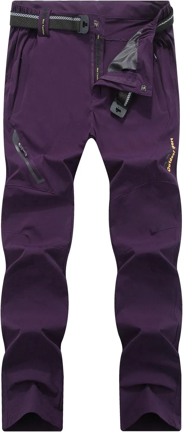 Mr.Stream Women's Fitness Hiking Athletic Tapered Quick Drying Outdoor Sports Cycling Pants