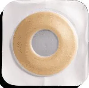 Natura® CONVEX-IT® Durahesive® Skin Barrier, 5" x 5" (12.5cm x 12.5cm) White, Pre-Cut Stoma Opening 2" (50mm), Flange 2-1/4" (57mm) - Box of 10