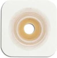 Natura® Stomahesive® Skin Barrier, 4.5" x 4.5" (11.5cm x 11.5cm) White, Moldable Stoma Opening 1/2" - 7/8" (13mm - 22mm), Flange 1-3/4" (45mm) - Box of 10