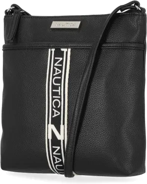 Nautica Lakeside Signature Jaquard North South Crossbody Bag
