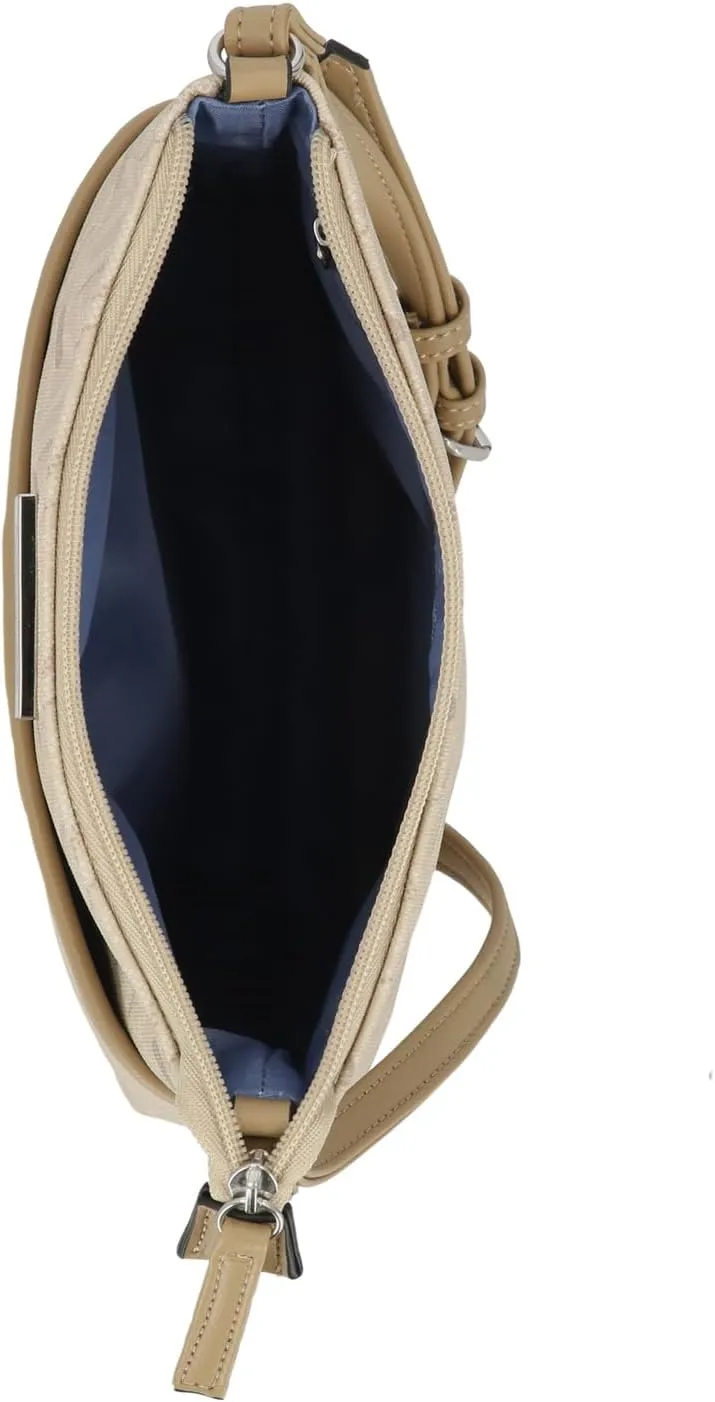 Nautica Lakeside Signature Jaquard North South Crossbody Bag