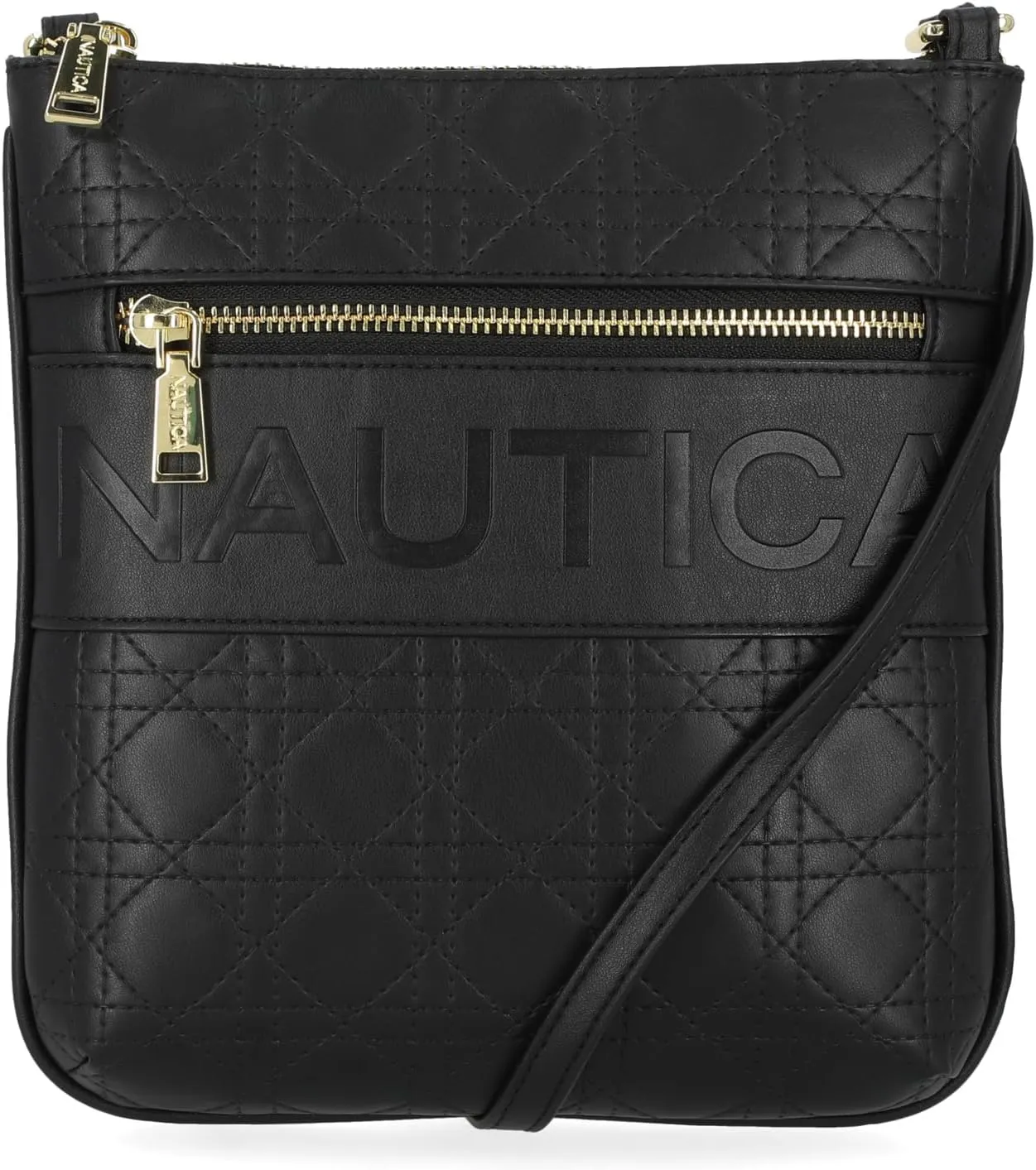 Nautica Lakeside Signature Jaquard North South Crossbody Bag