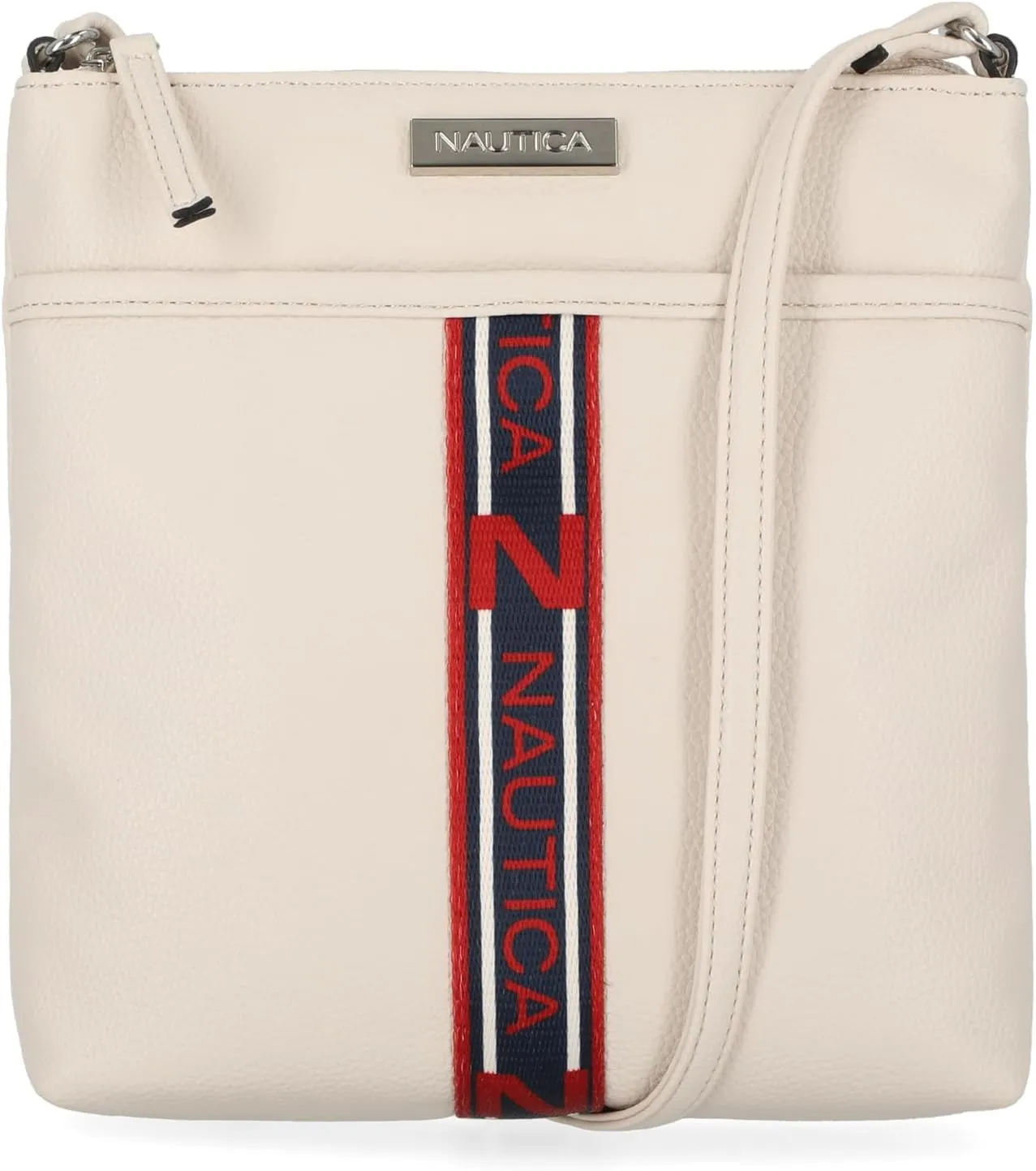 Nautica Lakeside Signature Jaquard North South Crossbody Bag