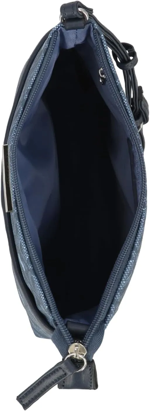 Nautica Lakeside Signature Jaquard North South Crossbody Bag