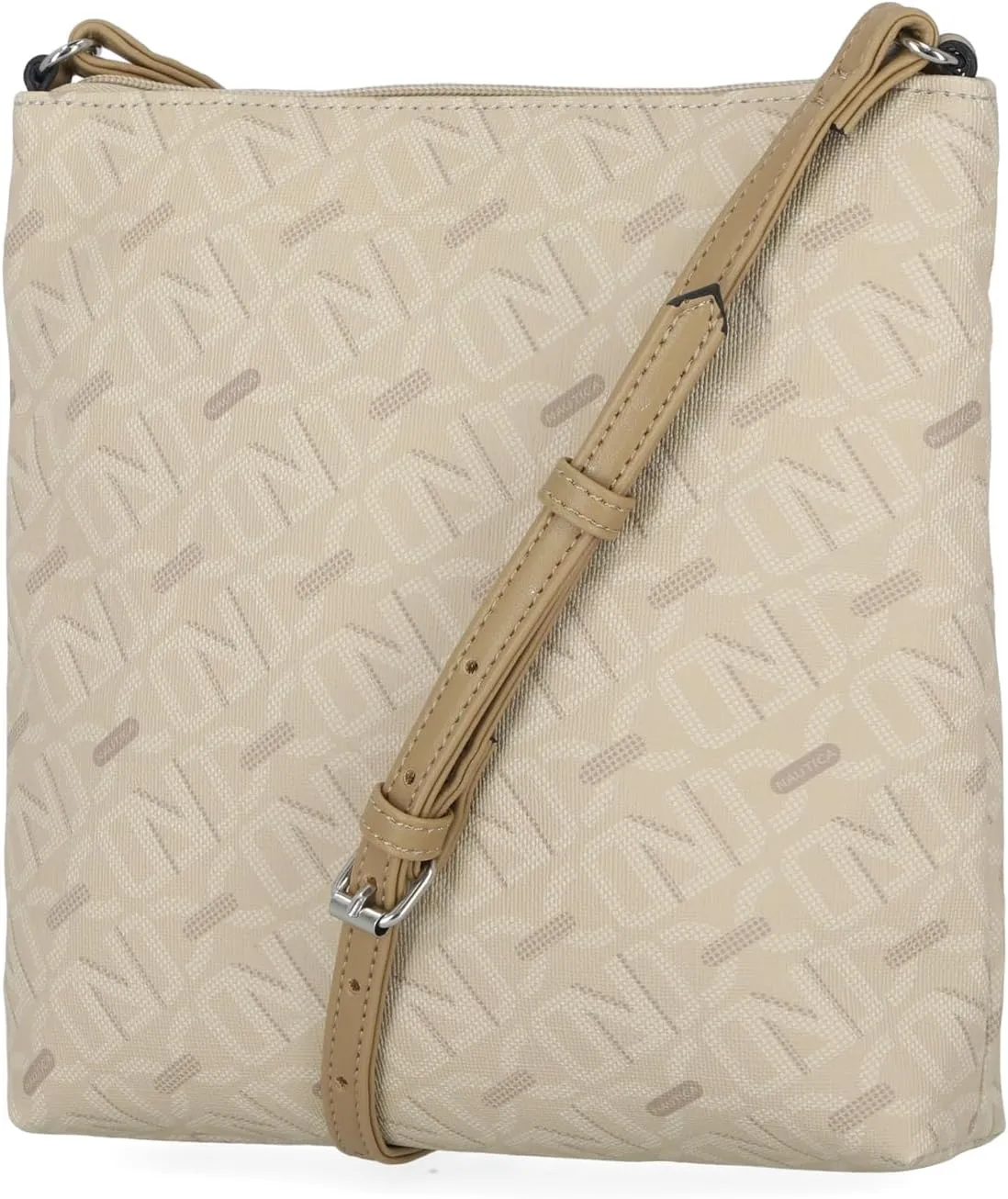 Nautica Lakeside Signature Jaquard North South Crossbody Bag