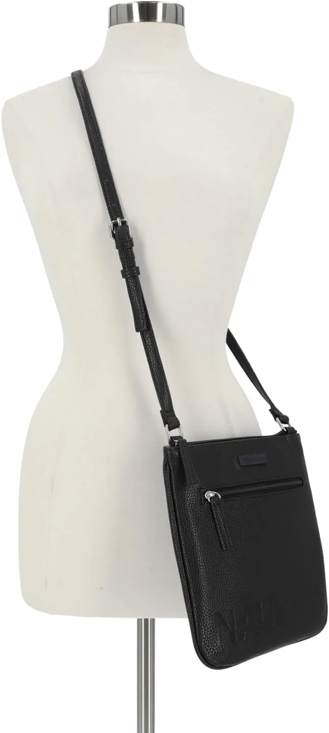Nautica Lakeside Signature Jaquard North South Crossbody Bag