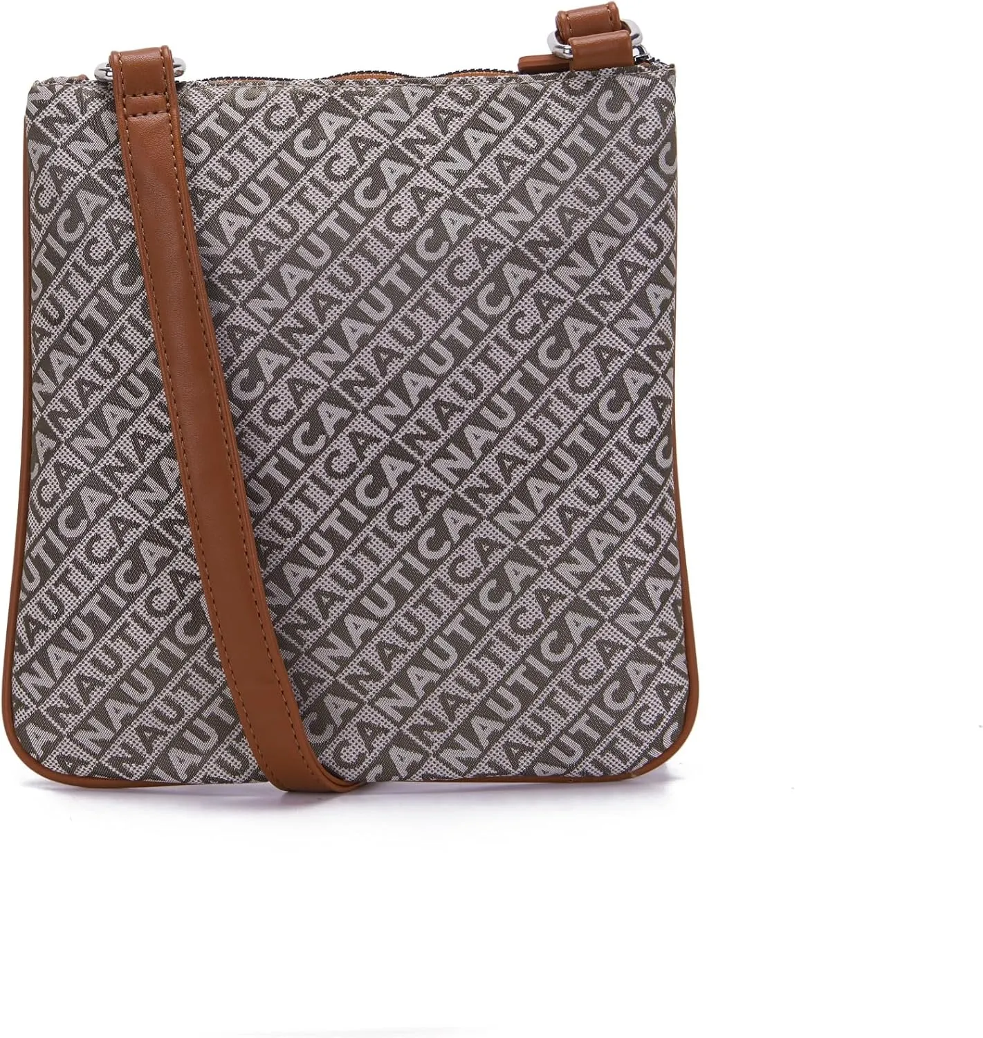 Nautica Lakeside Signature Jaquard North South Crossbody Bag