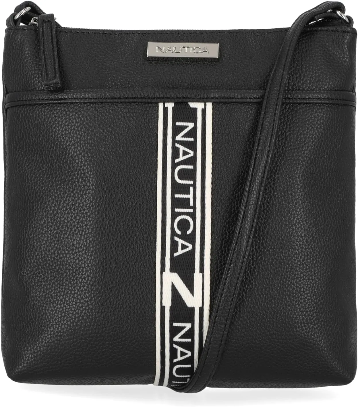 Nautica Lakeside Signature Jaquard North South Crossbody Bag