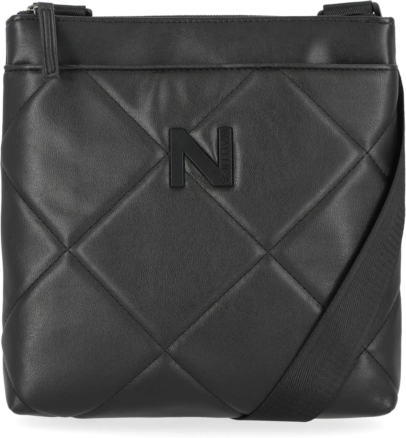 Nautica Lakeside Signature Jaquard North South Crossbody Bag