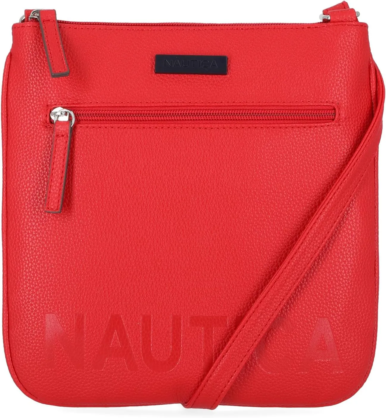 Nautica Lakeside Signature Jaquard North South Crossbody Bag