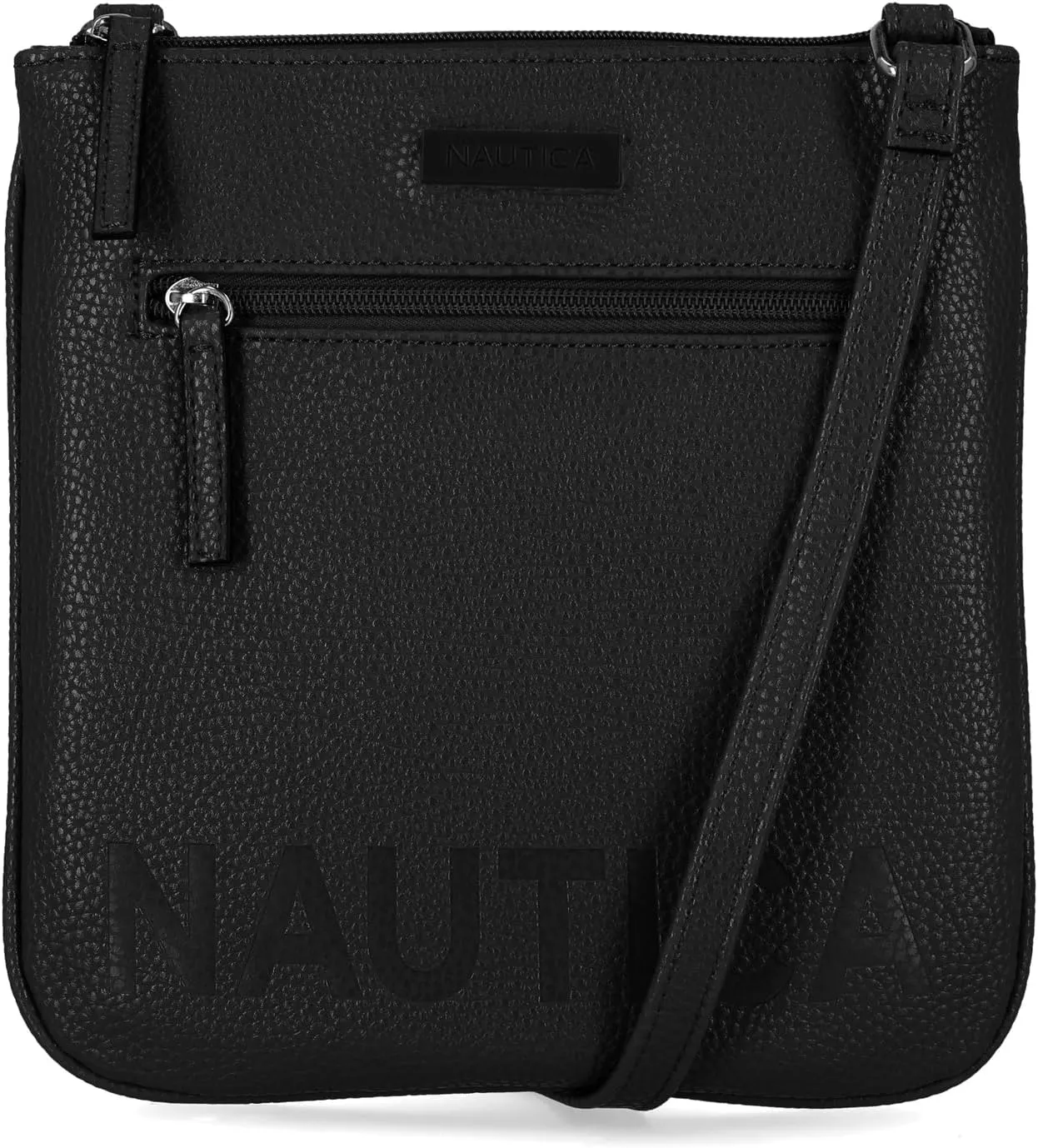 Nautica Lakeside Signature Jaquard North South Crossbody Bag