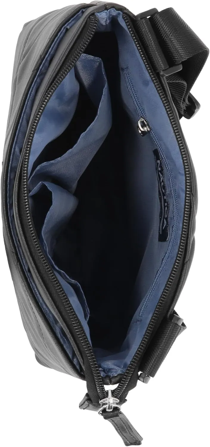 Nautica Lakeside Signature Jaquard North South Crossbody Bag