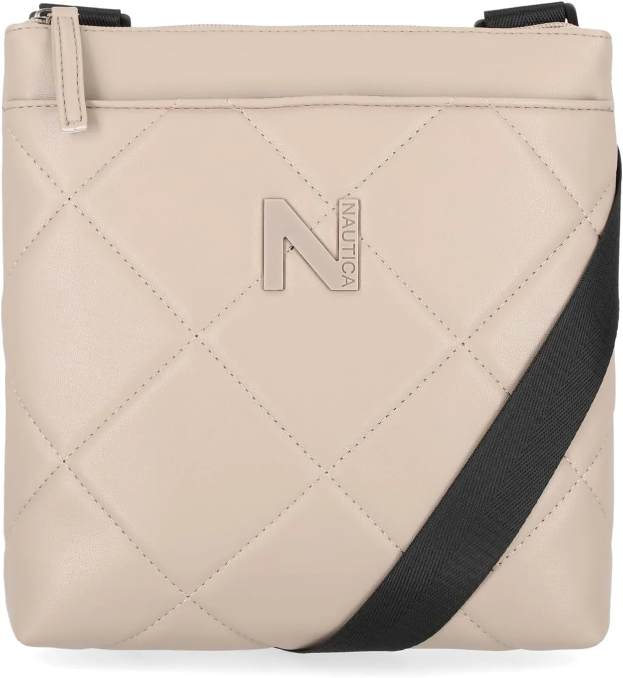 Nautica Lakeside Signature Jaquard North South Crossbody Bag