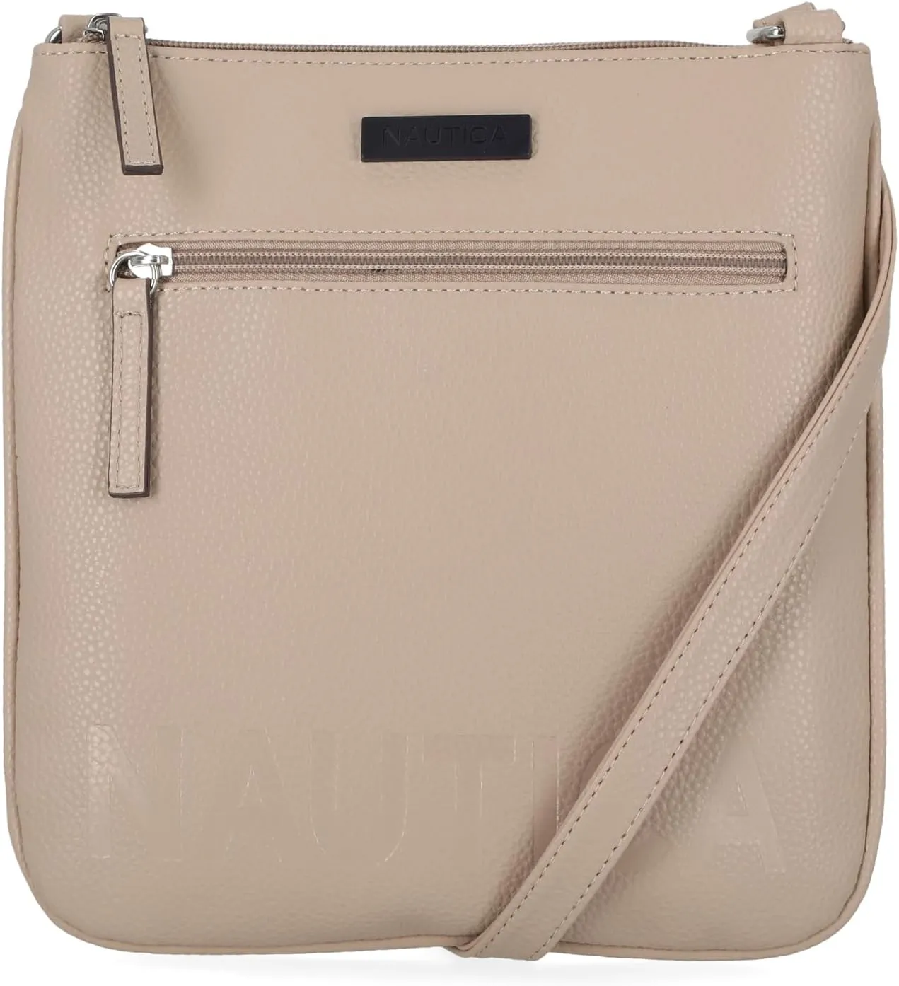 Nautica Lakeside Signature Jaquard North South Crossbody Bag