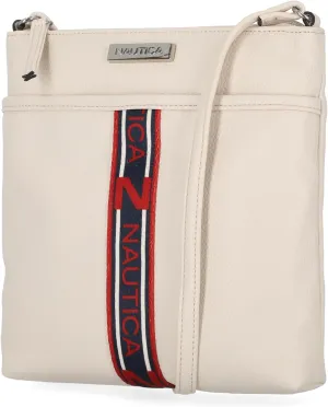 Nautica Lakeside Signature Jaquard North South Crossbody Bag