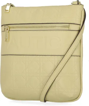 Nautica Lakeside Signature Jaquard North South Crossbody Bag