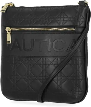 Nautica Lakeside Signature Jaquard North South Crossbody Bag