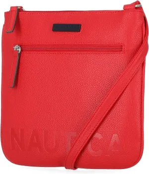 Nautica Lakeside Signature Jaquard North South Crossbody Bag