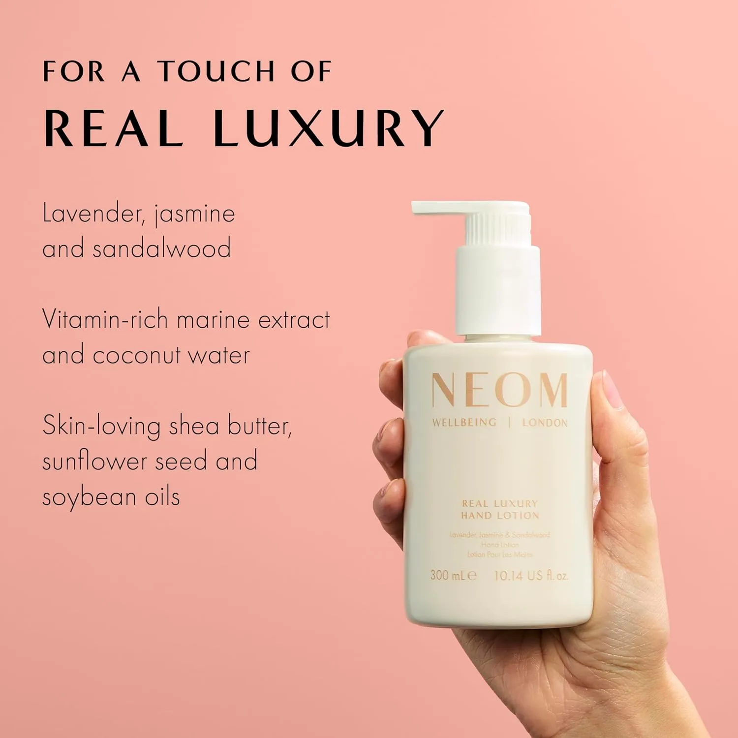 Neom- Hand Lotion 300ml (300ml, Real Luxury)