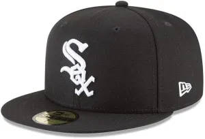 New Era 59Fifty Hat Chicago White Sox Basic Baseball Black Cap 11591167
